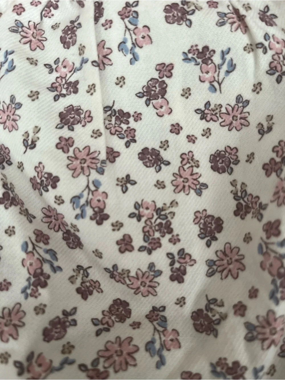 Carter's Light Pink Knit Sweater with Floral Diaper Cover